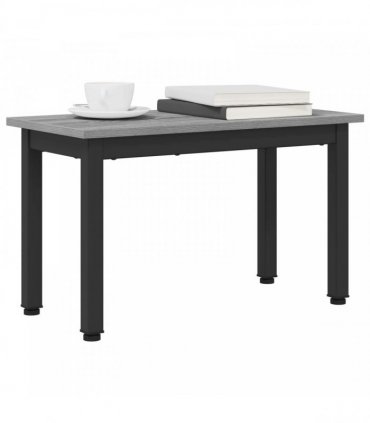 vidaXL Coffee Table Grey Sonoma 60 x 30 x 36 cm Engineered Wood