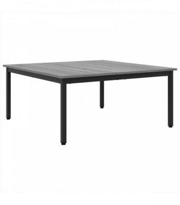 vidaXL Coffee Table Grey Sonoma 100 x 100 x 45 cm Engineered Wood
