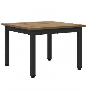 vidaXL Coffee Table Artisian Oak 50 x 50 x 36 cm Engineered Wood — Colour: Artisan oak