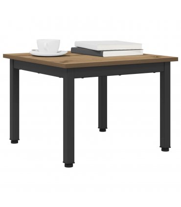 vidaXL Coffee Table Artisian Oak 50 x 50 x 36 cm Engineered Wood — Colour: Artisan oak