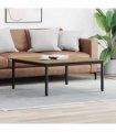 vidaXL Coffee Table Artisian Oak 100 x 100 x 45 cm Engineered Wood — Colour: Artisan oak