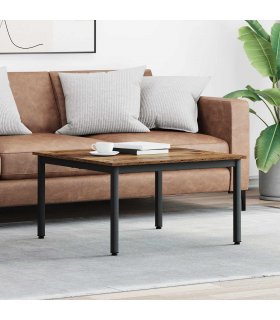 vidaXL Coffee Table Old Wood 80 x 80 x 45 cm Engineered Wood