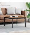 vidaXL Coffee Table Old Wood 80 x 80 x 45 cm Engineered Wood