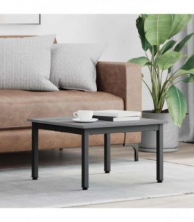 vidaXL Coffee Table Grey Sonoma 60 x 60 x 36 cm Engineered Wood