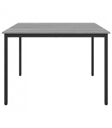 vidaXL Dining Tables 110 x 110 x 75 cm METAL — Colour: Grey sonoma