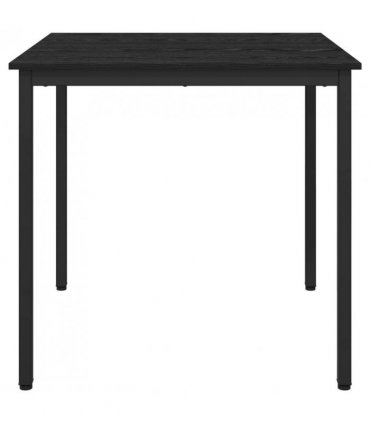 vidaXL Dining Tables 80 x 80 x 75 cm METAL — Colour: Black oak