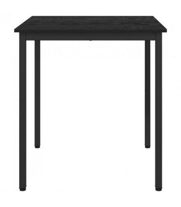 vidaXL Dining Tables 70 x 70 x 75 cm METAL — Colour: Black oak