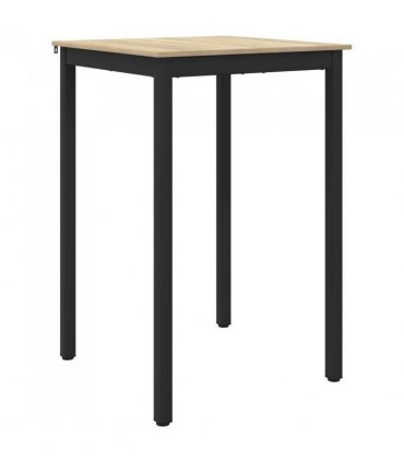vidaXL Standing Bar Table Engineered Wood — Colour: Sonoma oak, Size: 70 x 70 x 105 cm
