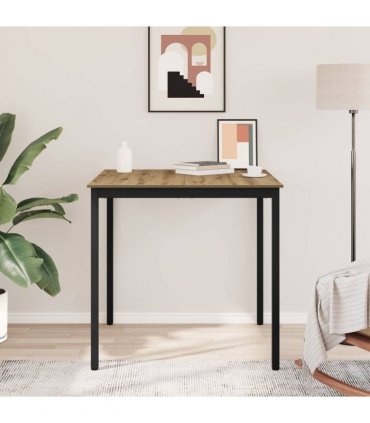 vidaXL Standing Bar Table Engineered Wood — Colour: Artisan oak, Size: 110 x 110 x 105 cm