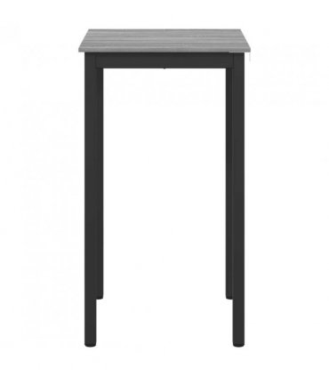 vidaXL Standing Bar Table Engineered Wood — Colour: Grey sonoma, Size: 60 x 60 x 105 cm