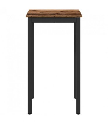 vidaXL Standing Bar Table Engineered Wood — Colour: Old wood, Size: 60 x 60 x 105 cm