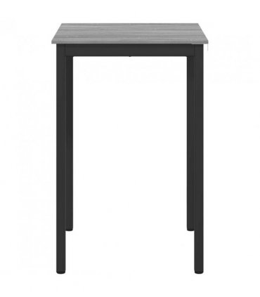 vidaXL Standing Bar Table Engineered Wood — Colour: Grey sonoma, Size: 70 x 70 x 105 cm