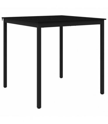 vidaXL Standing Bar Table Engineered Wood — Colour: Black oak, Size: 110 x 110 x 105 cm