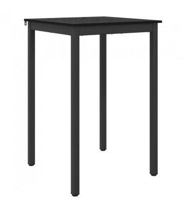 vidaXL Standing Bar Table Engineered Wood — Colour: Black oak, Size: 70 x 70 x 105 cm