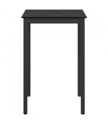 vidaXL Standing Bar Table Engineered Wood — Colour: Black oak, Size: 70 x 70 x 105 cm