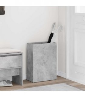 vidaXL Umbrella Stand Concrete Grey 40 x 20 x 55.5 cm Engineered Wood