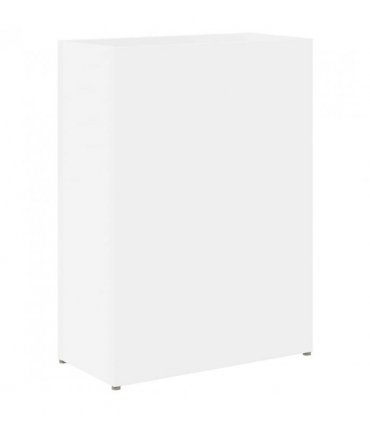 vidaXL Umbrella Stand White 40 x 20 x 55.5 cm Engineered Wood