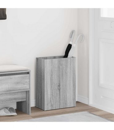 vidaXL Umbrella Stand Grey Sonoma 40 x 20 x 55.5 cm Engineered Wood