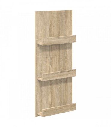vidaXL Magazine Rack Sonoma Oak 43 x 11 x 102 cm Engineered Wood