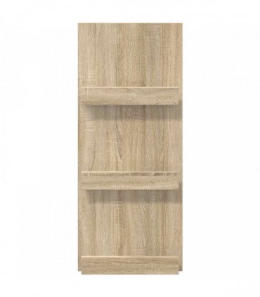 vidaXL Magazine Rack Sonoma Oak 43 x 11 x 102 cm Engineered Wood