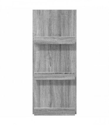 vidaXL Magazine Rack Grey Sonoma 43 x 11 x 102 cm Engineered Wood