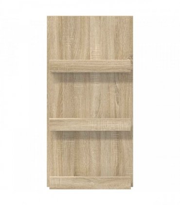 vidaXL Magazine Rack Sonoma Oak 51 x 11 x 102 cm Engineered Wood