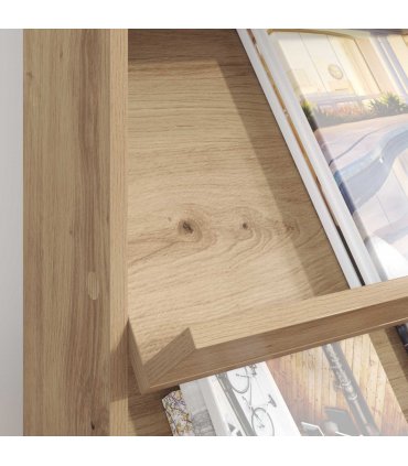 vidaXL Magazine Rack Artisan Oak 70 x 41 x 96 cm Engineered Wood