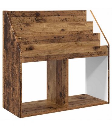 vidaXL Kids Bookshelf Old Wood 72.5 x 29.5 x 69 cm Engineered Wood