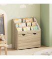 vidaXL Kids Bookshelf Sonoma Oak 60 x 29.5 x 69 cm Engineered Wood