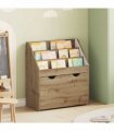 vidaXL Kids Bookshelf Artisan Oak 60 x 29.5 x 69 cm Engineered Wood