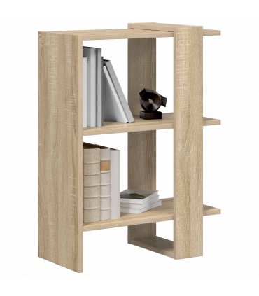 vidaXL Bookshelf Sonoma Oak 52 x 25 x 71.5 cm Engineered Wood