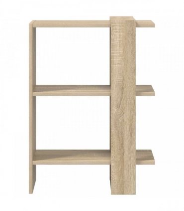 vidaXL Bookshelf Sonoma Oak 52 x 25 x 71.5 cm Engineered Wood