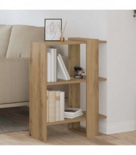 vidaXL Bookshelf Artisan Oak 52 x 25 x 71.5 cm Engineered Wood