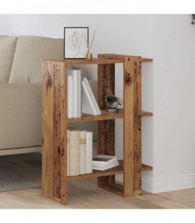 vidaXL Bookshelf Old Wood 52 x 25 x 71.5 cm Engineered Wood