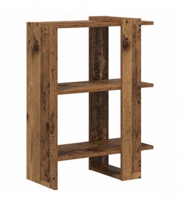 vidaXL Bookshelf Old Wood 52 x 25 x 71.5 cm Engineered Wood