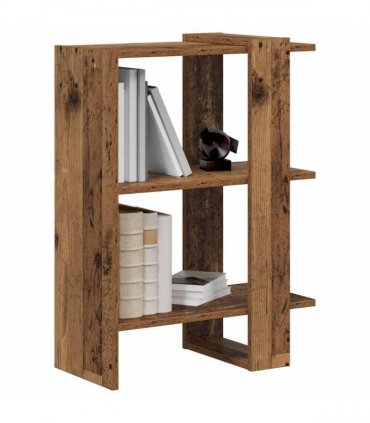 vidaXL Bookshelf Old Wood 52 x 25 x 71.5 cm Engineered Wood