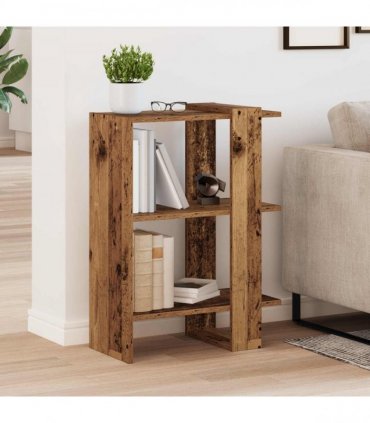 vidaXL Bookshelf Old Wood 52 x 25 x 71.5 cm Engineered Wood