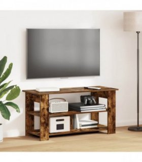 vidaXL TV stand Smoked Oak 100 x 40 x 50 cm