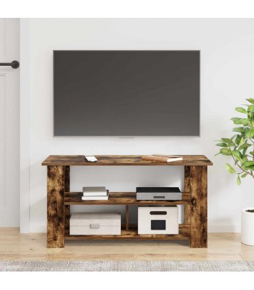 vidaXL TV stand Smoked Oak 100 x 40 x 50 cm