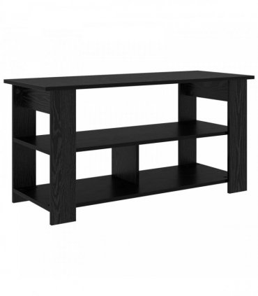 vidaXL TV stand Black Oak 100 x 40 x 50 cm