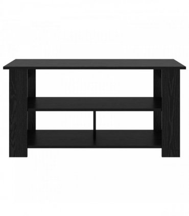 vidaXL TV stand Black Oak 100 x 40 x 50 cm