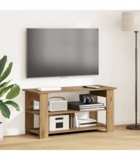 vidaXL TV stand Artisan Oak 100 x 40 x 50 cm