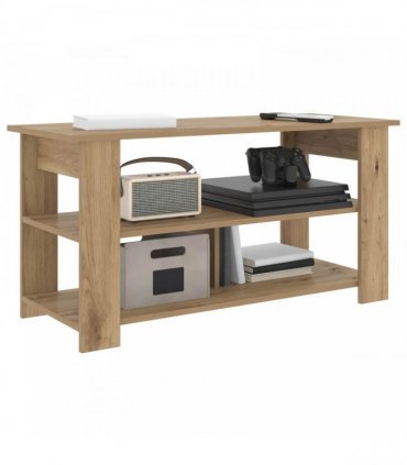 vidaXL TV stand Artisan Oak 100 x 40 x 50 cm
