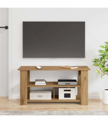 vidaXL TV stand Artisan Oak 100 x 40 x 50 cm