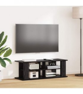 vidaXL TV stand Black Oak 96 x 35 x 33.5 cm