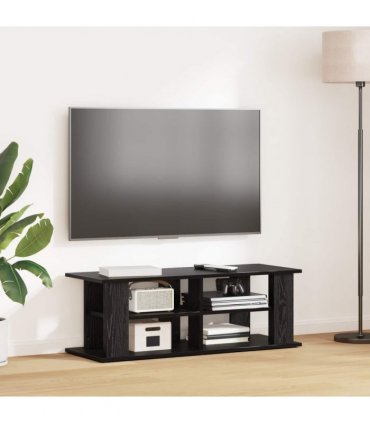 vidaXL TV stand Black Oak 96 x 35 x 33.5 cm