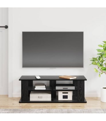 vidaXL TV stand Black Oak 96 x 35 x 33.5 cm