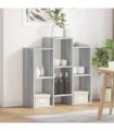 vidaXL Sideboard Grey Sonoma 90 x 30 x 90 cm