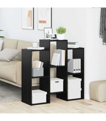 vidaXL Sideboard Black Oak 90 x 30 x 90 cm