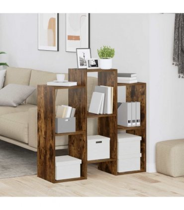vidaXL Sideboard Smoked Oak 90 x 30 x 90 cm